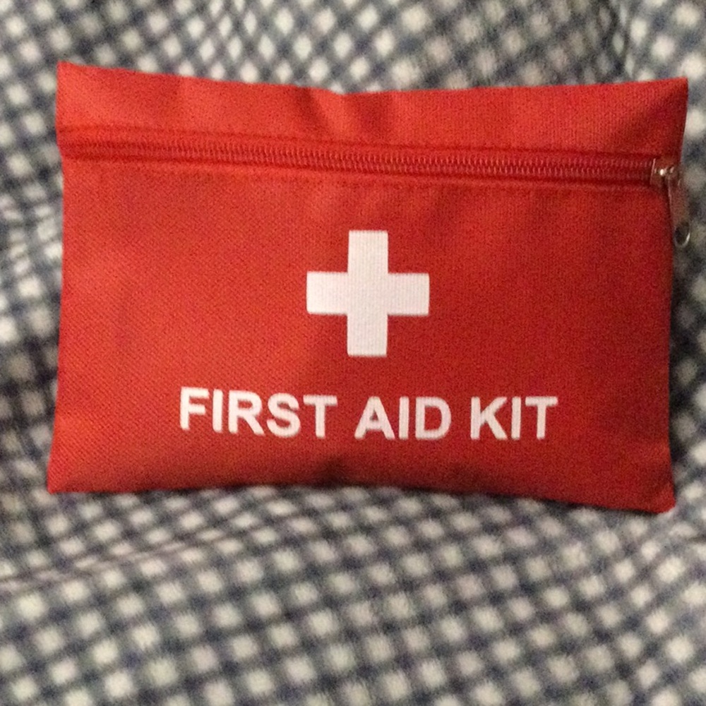 Red First Aid Kit Pouch